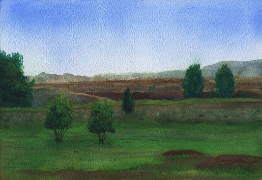 Fields in Winter, 2025