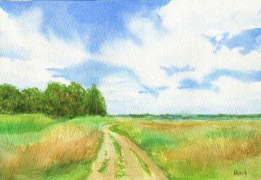 Through Glowing Fields